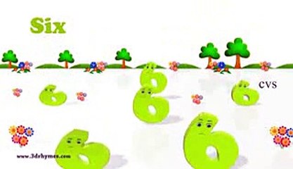 Learn Numbers Song One to Hundred Counting - 3D - English Nursery Rhymes Children Songs
