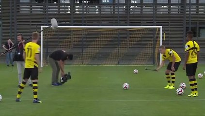 Cuando Marco Reus imitó a Cristiano Ronaldo