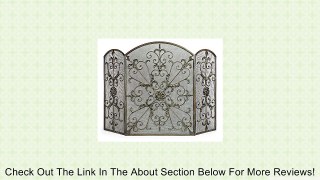 IMAX Royal 3 Panel Wrought Iron Fireplace Screen Review