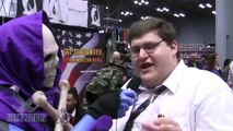 Skeletor Meets real PETER GRIFFIN at the New York Comic Con