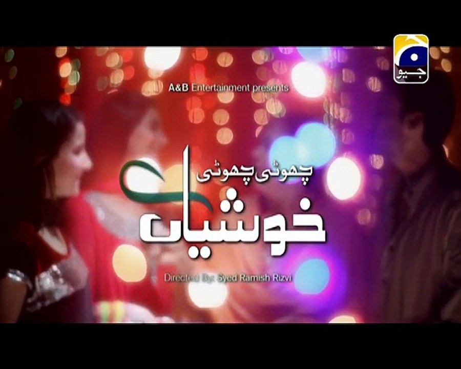 Chhoti Chhoti Khushiyan Episode 176 Full on Geo tv 8th Jan 2015