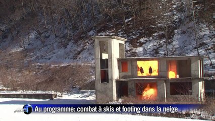 Combat à ski et footing torse nu pour les troupes sud-coréennes