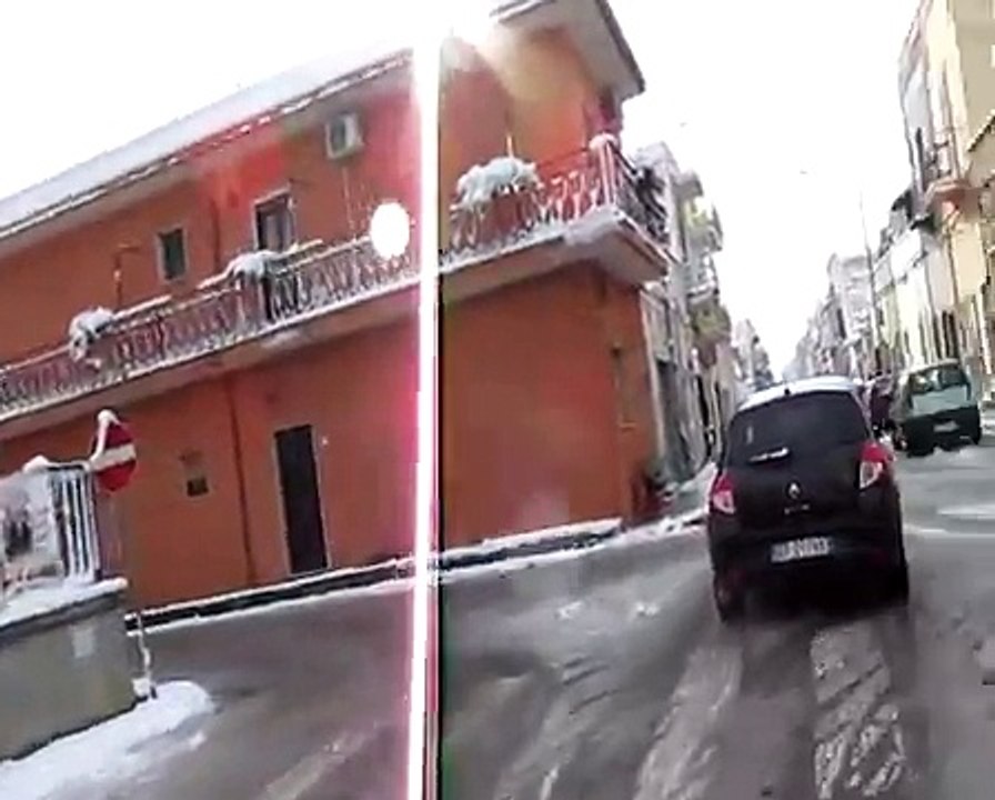 Strade innevate Erchie