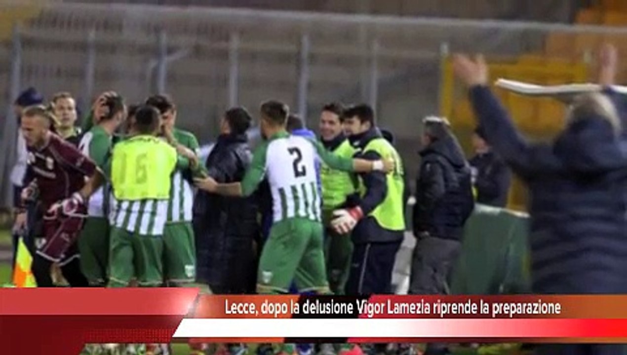Sport - Lecce, riprende la preparazione dopo la delusione Vigor Lamezia