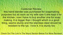 Hamilton Beach 59762 2-Speed Hand Blender, Metallic Review