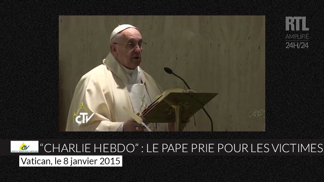 Fusillade à Charlie Hebdo : Le Pape François a prié pour les victimes