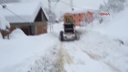 Ordu'da Kar Hayatı Felç Etti Tamamı