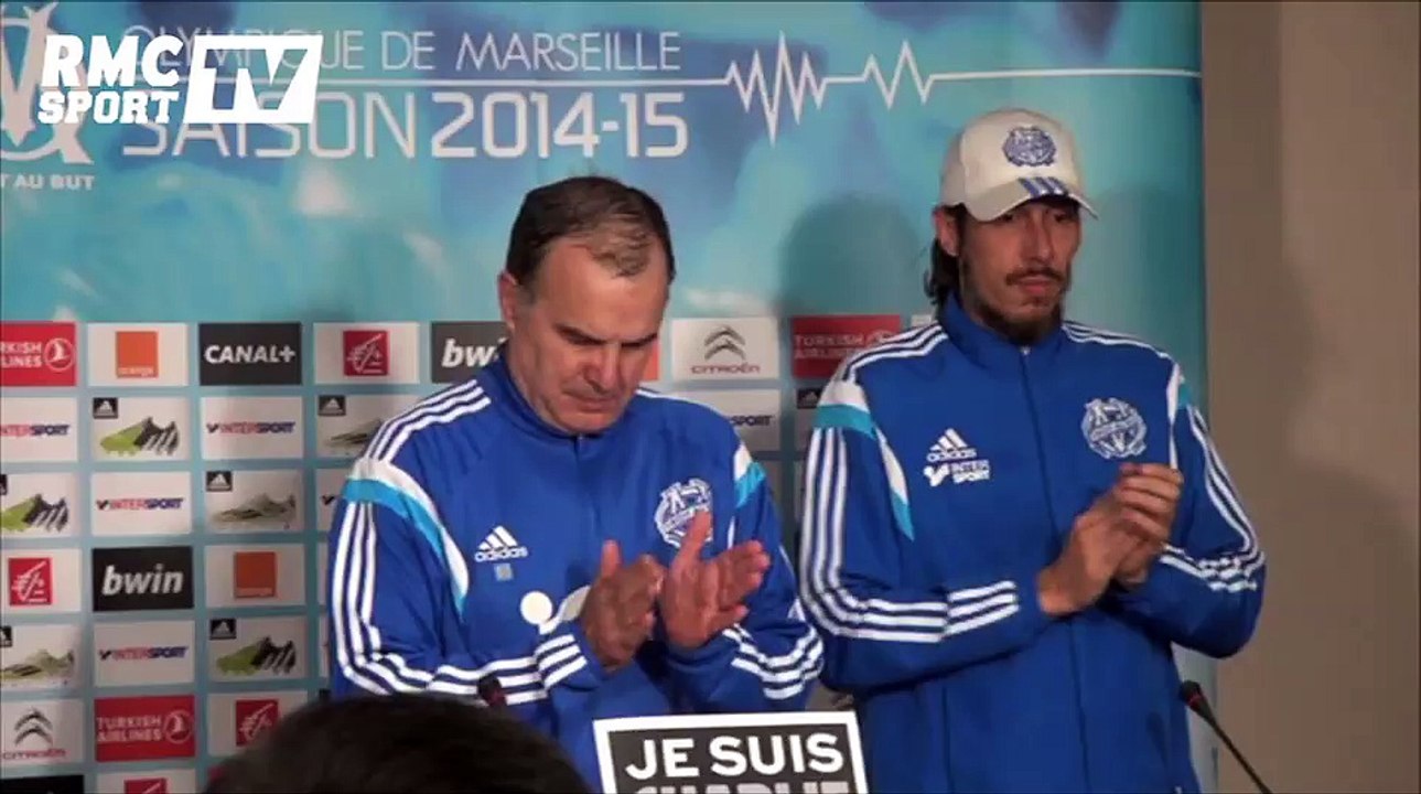 Hommage Charlie Hebdo / Bielsa : "Rien ne justifie la mort" 08/01