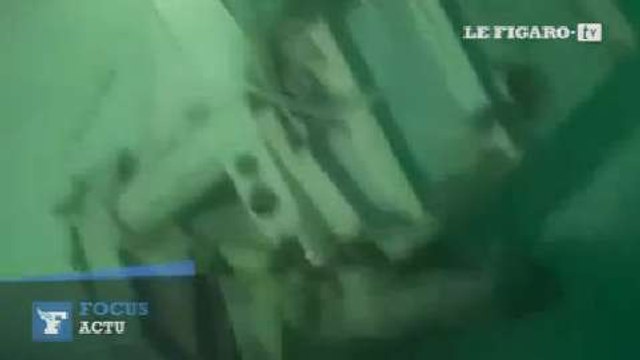 Vol AirAsia : des images sous-marines de l'épave de l'avion