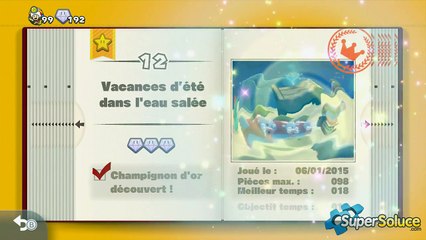 Captain Toad : L’Objectif Temps de Vacances d’été dans l’eau salée