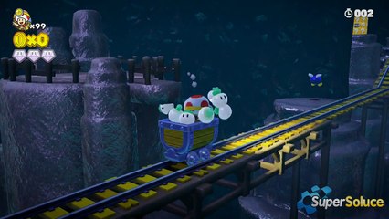 Captain Toad : L’Objectif Temps de Jets de navets en wagonnet