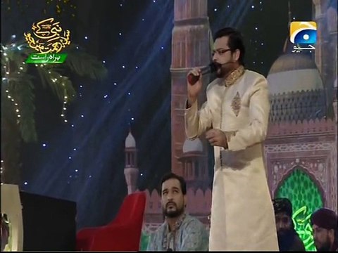 Aamir Liaquat Hussain New Naat Jashn-e-Eid Milad-Un-Nabi(SAW) On Geo 2015 Full Naat