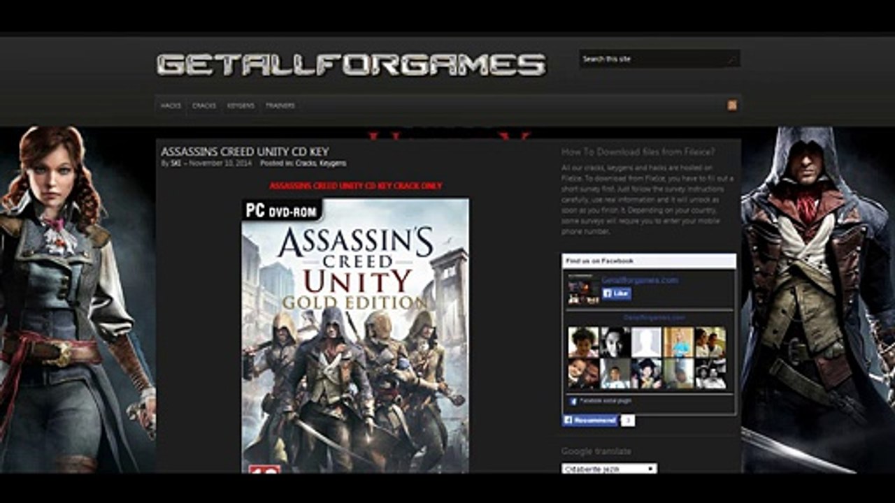 assassin's creed unity keygen multiplayer Download For Free
