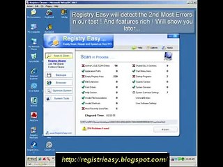 Registry Easy is very simple to use Windows Registry cleaner