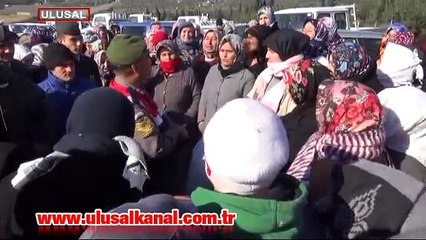 Köylüler süresiz nöbete başladı