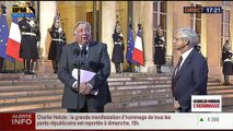 Attentat contre Charlie Hebdo: les déclarations de Gérard Larcher et de Claude Bartolone (3/14) - 08/01