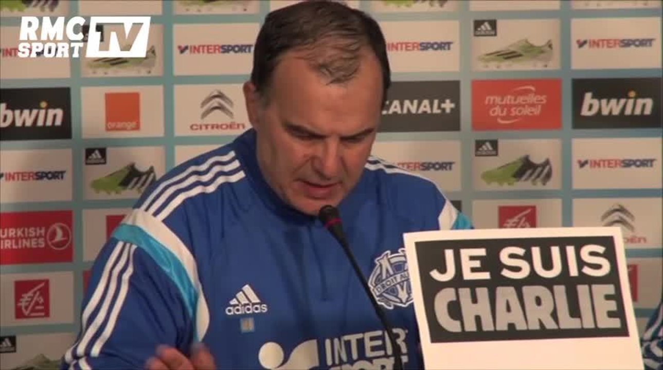 Hommage Charlie Hebdo / Bielsa : "Rien ne justifie la mort" 08/01