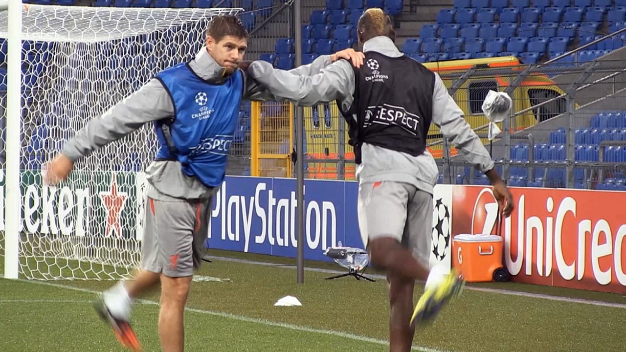 "hauptgewinn"! la freut sich auf gerrard