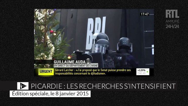 Fusillade à Charlie Hebdo : les recherches s'intensifient en Picardie