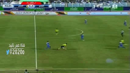 كنترول ( رائع  ) في الاستلام الكوره  لـ التون امام الفتح الدقيقه 73