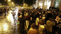 Charlie Hebdo : mobilisation devant la mairie de Roubaix.