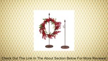 Darice Rusted Free Standing Metal Wreath Hanger, 30-Inch Review