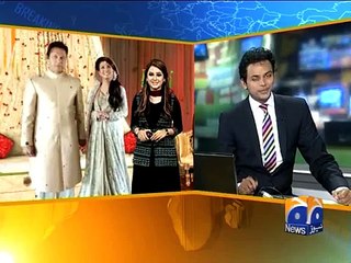 Geo Headlines-2100 hd marriage imran khan 08 Jan 2015-