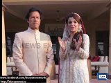 Pakistani Politician imran Khan with reham Khan wedding