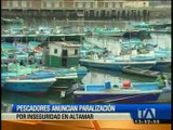 Pescadores del puerto de Esmeraldas amenazan con paralizar las actividades