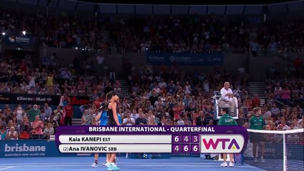 Brisbane - Ana Ivanovic remonta a Kaia Kanepi