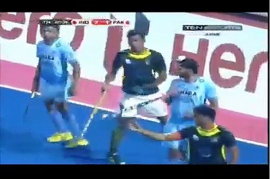 Pakistani Hockey Team Celebrating Victory Against India