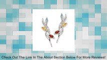 The Ear Pin Diamond Accent Topaz Citrine Garnet Multi Gemstone Silver Earrings Review