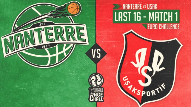 Teaser - JSF Nanterre vs Usak Sportif (13/01/15) (EuroChallenge Last 16-M1)