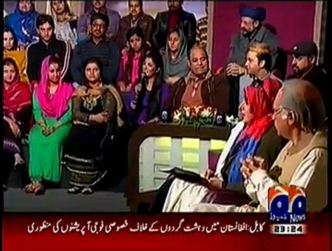 Khabarnaak on Geo News ~ 8th January 2015 - Comedy Show - Live Pak News