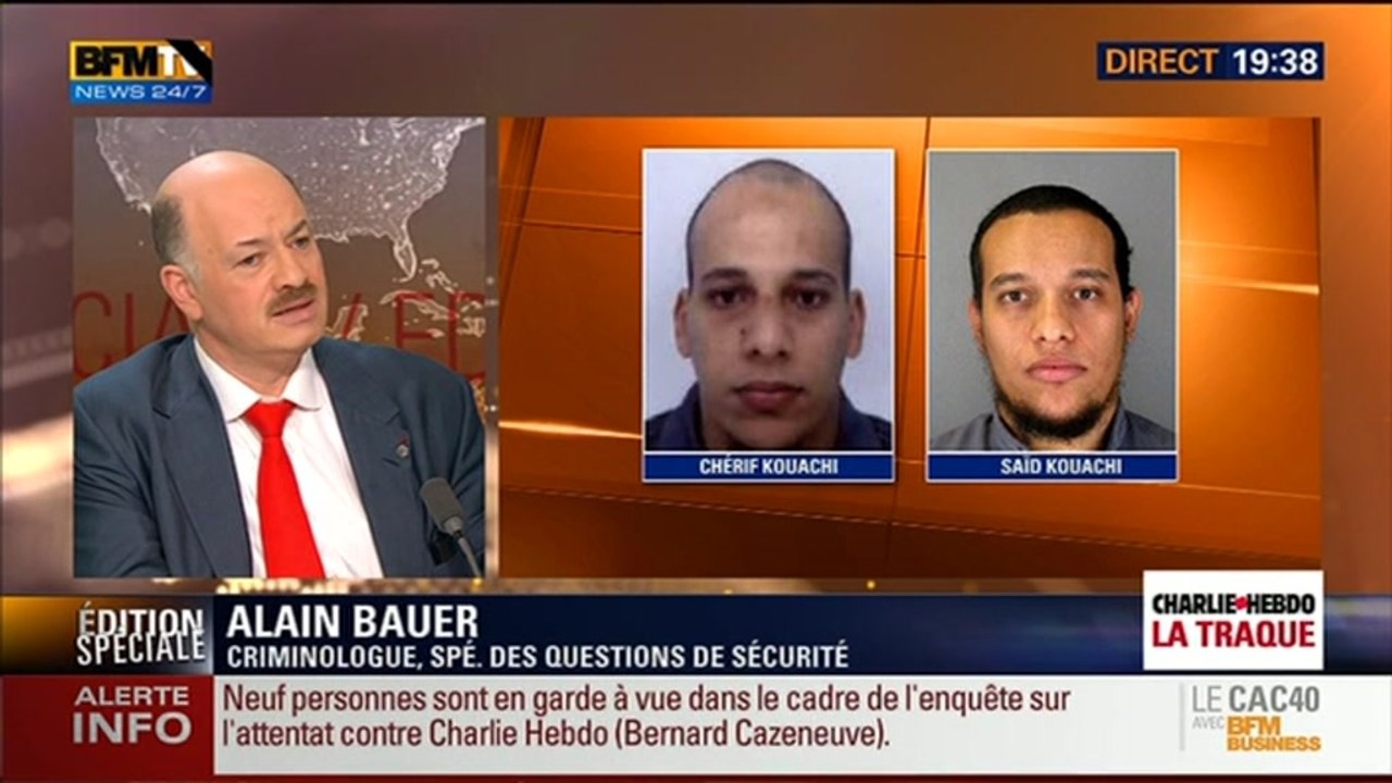 Attentat contre Charlie Hebdo: "Face au terrorisme, nous sommes meilleurs dans l’action-réaction que dans la prévention", Alain Bauer (2/3) - 08/01