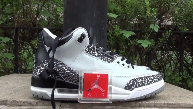 Air Jordan 3 Wolf Grey (AAA Quality) Review HD Review @ repsperfect.cn