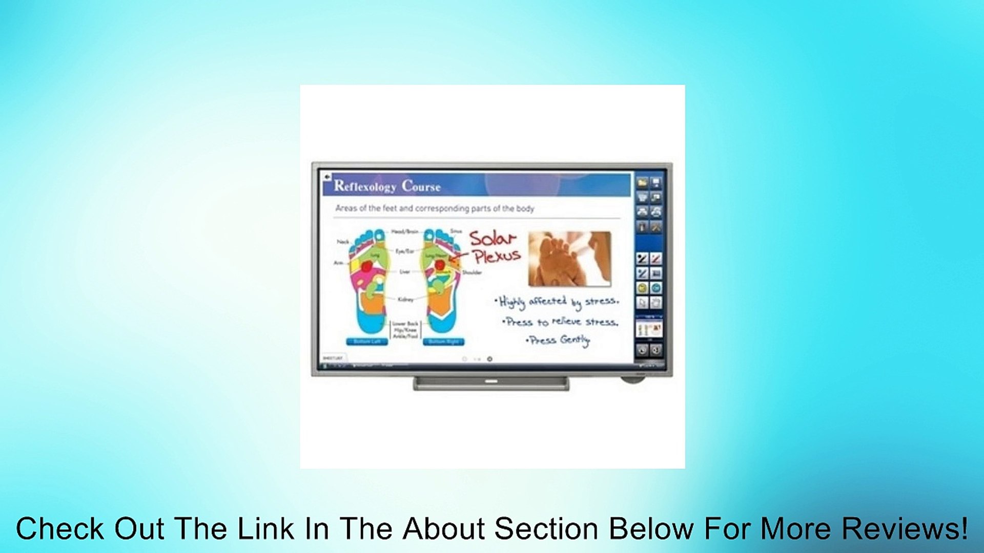 Sharp Aquos Pn L602b Interactive Whiteboard Review Video Dailymotion