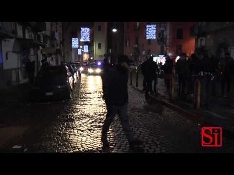 Napoli - Agguato alla Sanità ucciso un 22enne (07.01.15)