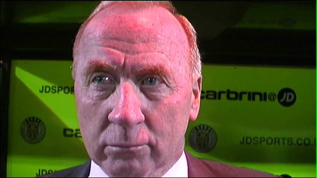 Tommy Craig ^ Match Reaction ^ St Mirren v Partick Thistle ^ 08-11-2014