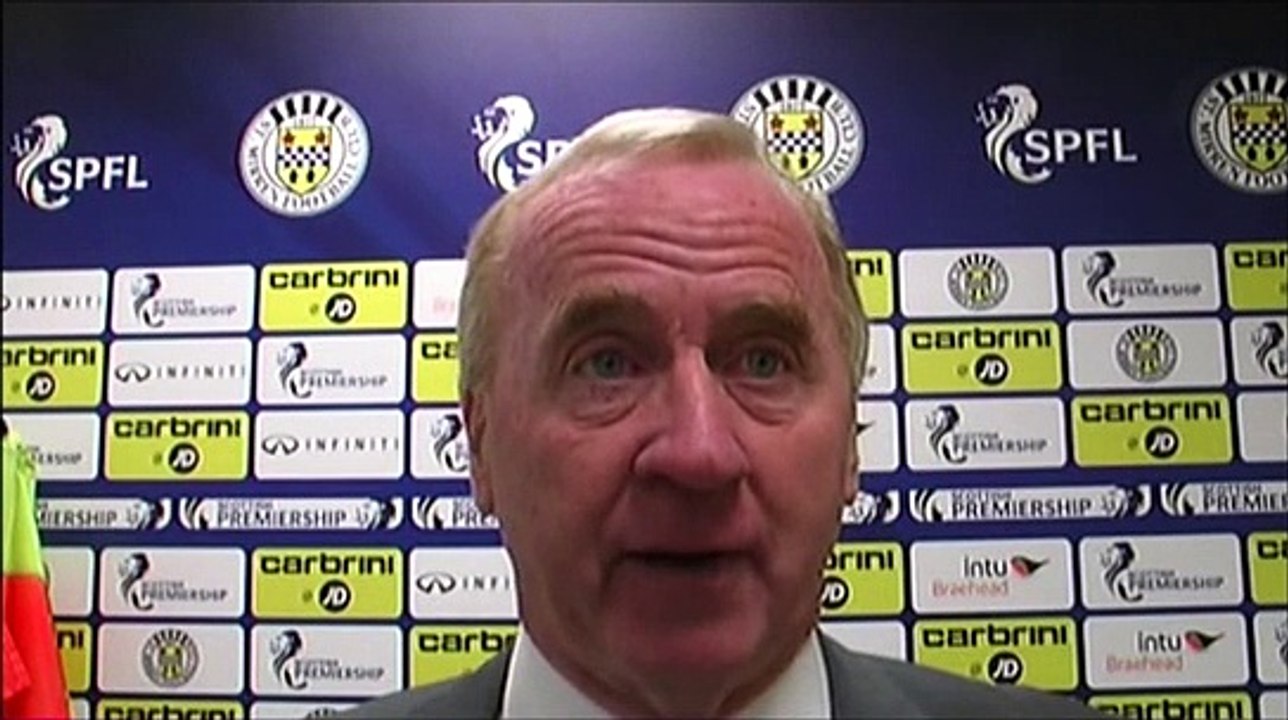 Tommy Craig ^ Match Reaction ^ St Mirren v Ross County ^ 25-10-2014