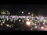 Napoli - In 100mila al flash mob per Pino Daniele -live- (06.01.15)