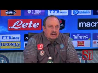 Napoli - La conferenza stampa in attesa del Cesena -1- (05.01.15)