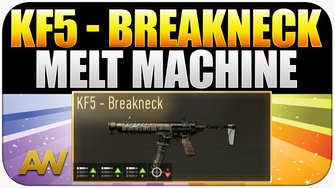 COD Advanced Warfare: KF5 "Breakneck" - Rare Supply Drops Weapon "Review" (Call of Duty AW)
