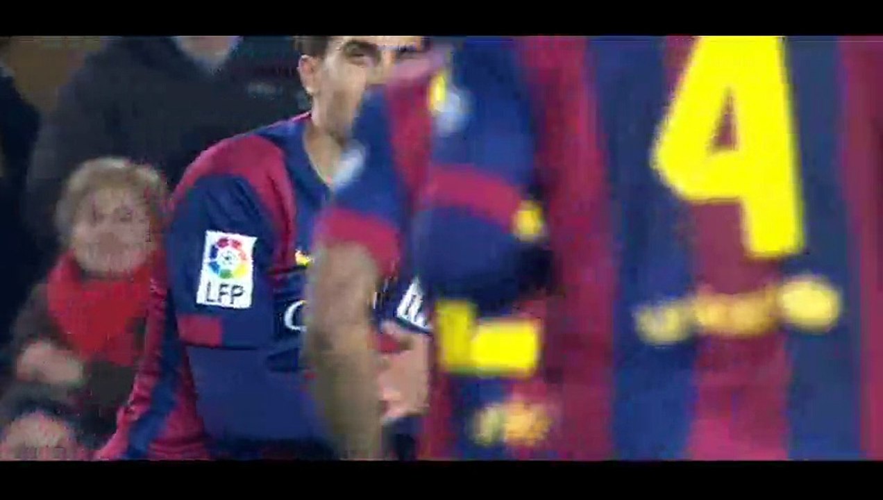 Barcelona 1-0 Elche - Goal Neymer - 08-01-2015