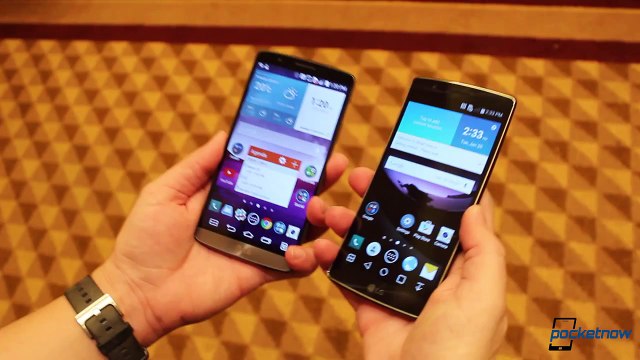 LG G Flex 2 vs LG G3 (CES 2015 Comparison)