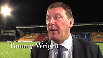 Tommy Wright takes positives from Celtic defeat