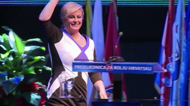 Croatian presidential runner rallies voters for run-off polls