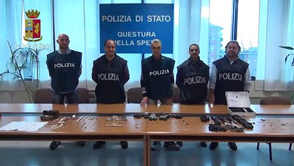 La Spezia - Sgominata una banda di topi d'appartamento  (02.01.15)