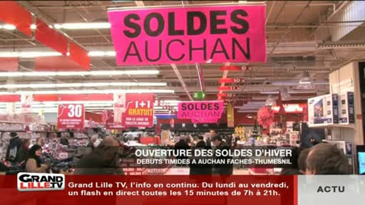 Ouverture des soldes d'hiver