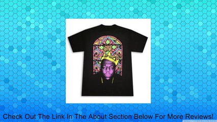 Notorious BIG Biggie Crown Stained Glass Mens Tee Review